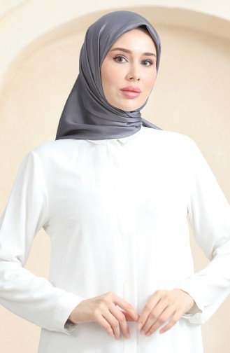 Plain Crystal Scarf 70252-29 Smoke 70252-29