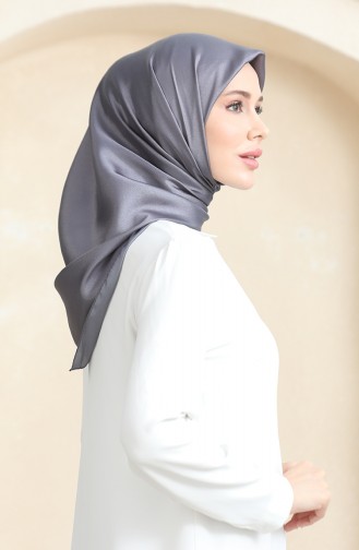 Plain Crystal Scarf 70252-29 Smoke 70252-29