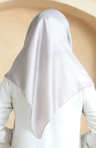 Düz Kristal Eşarp 70252-31 Metal