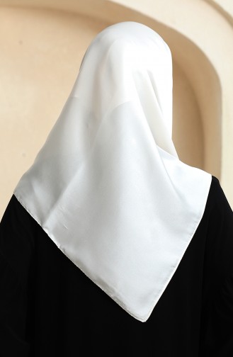Plain Crystal Scarf 70252-33 Bone 70252-33
