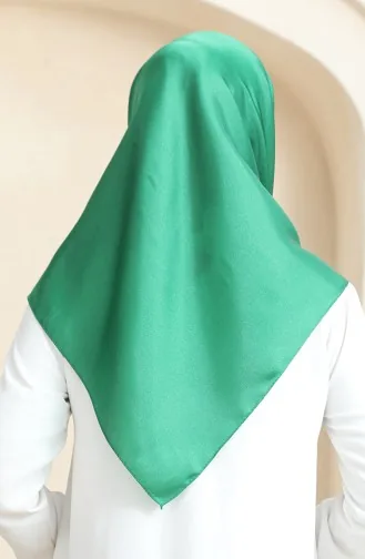 Plain Crystal Scarf 70252-35 Green 70252-35