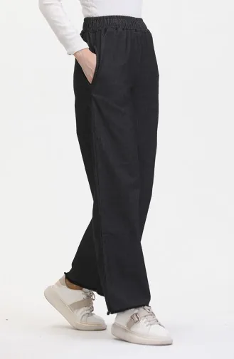 Pantalon Jean Taille Elastique 1793F-01 Anthracite 1793F-01