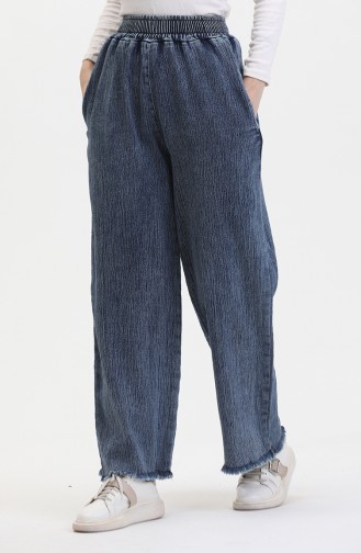 Elastic Waist Jeans 1793J-01 Blue 1793J-01