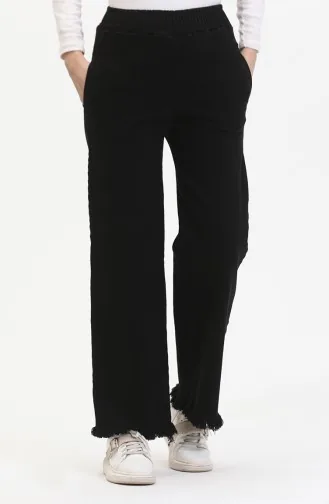 Jeanshose Mit Elastischem Bund 1793K-01 Schwarz 1793K-01