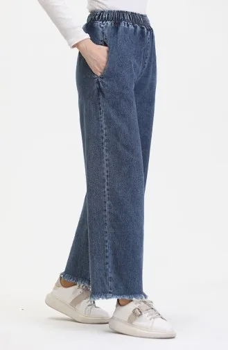 Pantalon Jeans Taille Elastique 1793L-01 Bleu 1793L-01