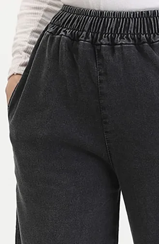 Jeanshose Mit Elastischem Bund 1793N-01 Anthrazit 1793N-01