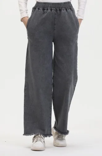 Jeanshose Mit Elastischem Bund 1793U-01 Geräuchert 1793U-01