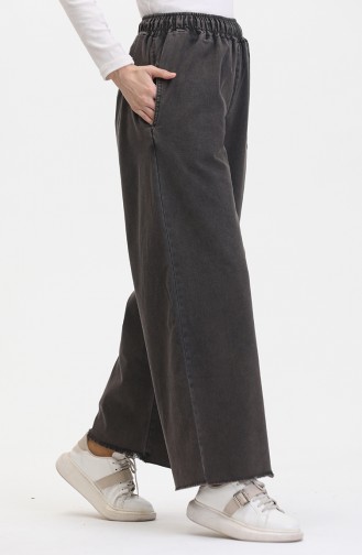 Elastic Waist Jeans 1793V-01 Smoke 1793V-01