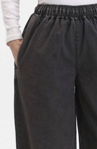 Elastic Waist Jeans 1793V-01 Smoke 1793V-01