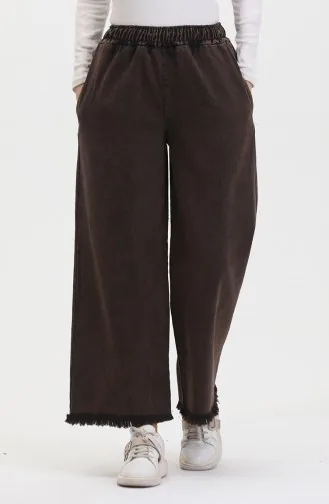 Jeanshose Mit Elastischem Bund 1793Z-01 Braun 1793Z-01