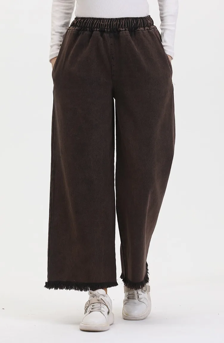 Jeanshose Mit Elastischem Bund 1793Z-01 Braun 1793Z-01