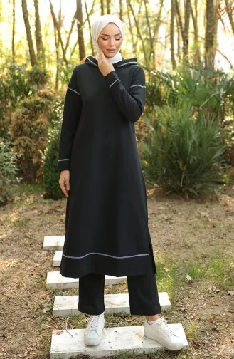 Double Tracksuit 3082-01 Black 3082-01