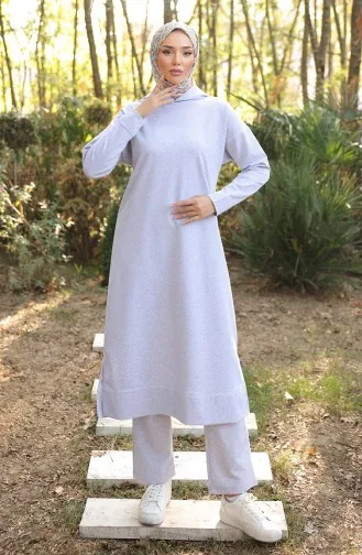 Dubbel Trainingspak 3082-04 Grijs 3082-04