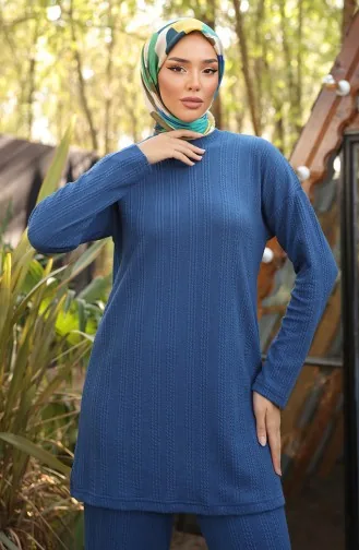 Tunic Trousers Double Suit 71219-05 Indigo 71219-05