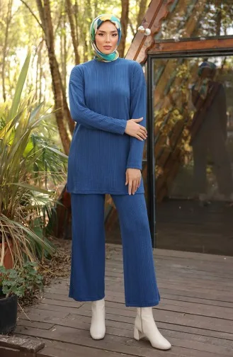 Tunic Trousers Double Suit 71219-05 Indigo 71219-05
