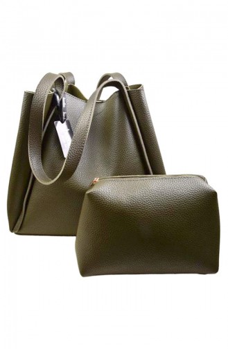 Grand Sac Bandoulière Puppy Kaki Canta187 004 187_004