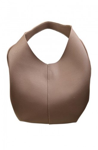Sac à Bandoulière En Cuir Suédé Double Face Mink Bag65 007 65_007