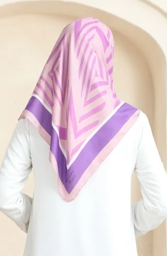 Zachte Katoenen Sjaal 19092-21 Poederroze 19092-21