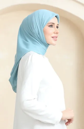 Einfarbiger Schal PRS-SSBWL-09 Cyan 09