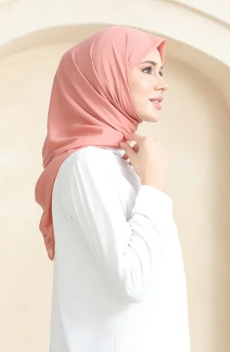 Düz Eşarp PRS-SSBWL-15 Koyu Somon