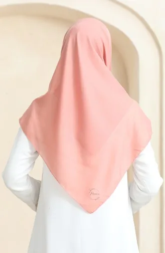 Düz Eşarp PRS-SSBWL-15 Koyu Somon