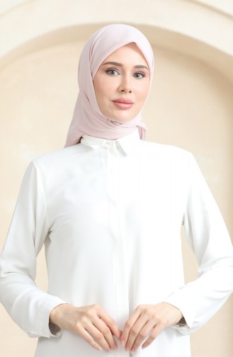 Plain Scarf Prs-SSBWL-21 Light Powder 21