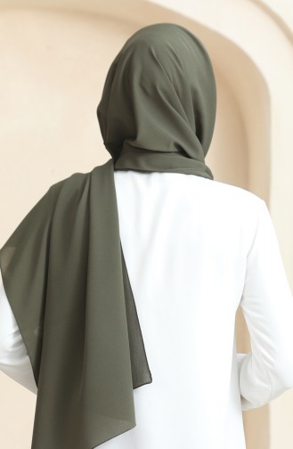 Châle Crêpe Uni 81077-02 Khaki 81077-02