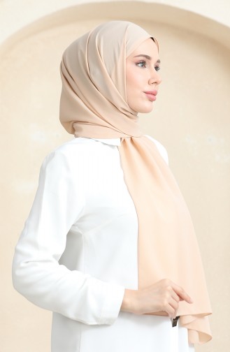 Châle Crêpe Uni 81077-06 Beige Sable 81077-06