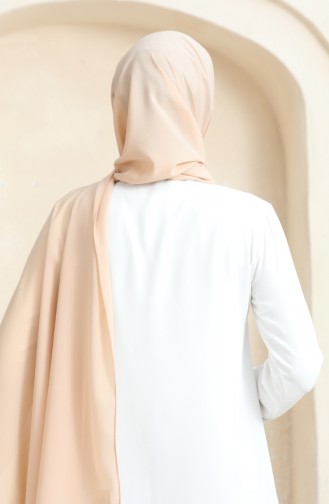 Châle Crêpe Uni 81077-06 Beige Sable 81077-06