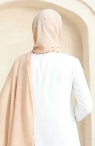 Crepe Plain Shawl 81077-06 Sand Beige 81077-06