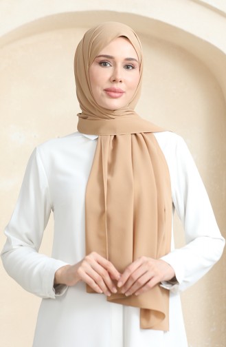 Châle Crêpe Uni 81077-07 Vanille 81077-07