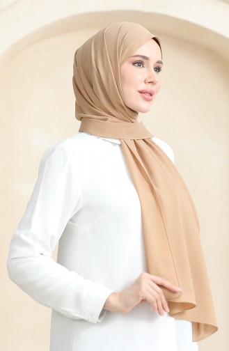 Châle Crêpe Uni 81077-07 Vanille 81077-07