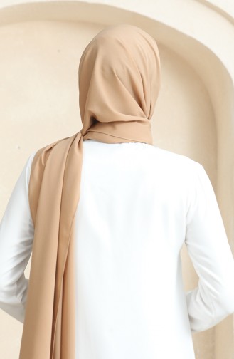 Châle Crêpe Uni 81077-07 Vanille 81077-07