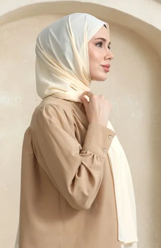 Crêpe Effen Sjaal 81077-10 Oranje 81077-10