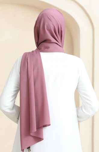 Châle Crêpe Uni 81077-12 Rose Poudré 81077-12