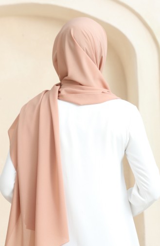 شال كريب سادة 81077-17 بيج 81077-17