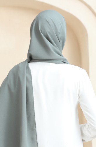 Châle Crêpe Uni 81077-20 Vert 81077-20