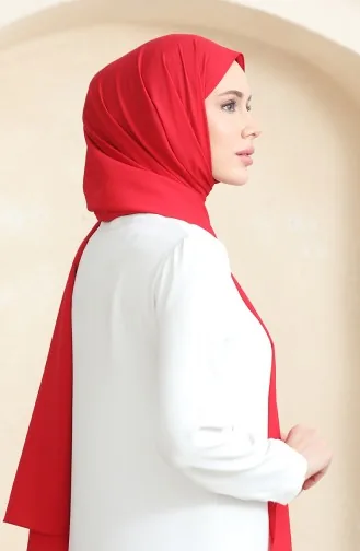 Châle Crêpe Uni 81077-21 Rouge 81077-21