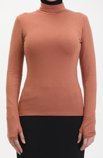 Turtleneck Bodysuit 10405-04 Onion Skin 10405-04