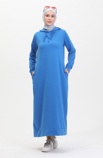 Robe Sport A Capuche Deux Fils 0190-22 Bleu Foncé 0190-22