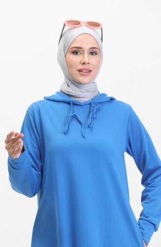 Robe Sport A Capuche Deux Fils 0190-22 Bleu Foncé 0190-22