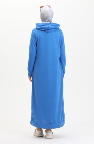 Robe Sport A Capuche Deux Fils 0190-22 Bleu Foncé 0190-22