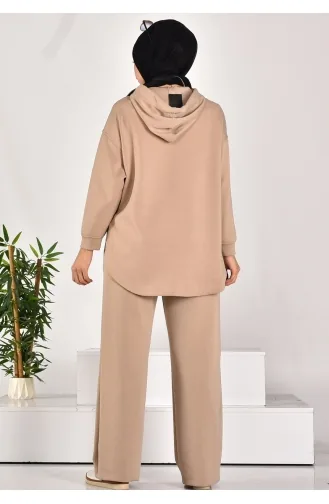 Noktae Combinaison Double Zippée Avec Poche En Tissu 14278-02 Pierre 14278-02