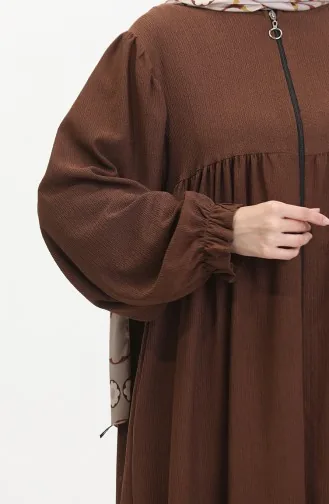 Roba Abaya Froncee 1052-03 Marron 1052-03