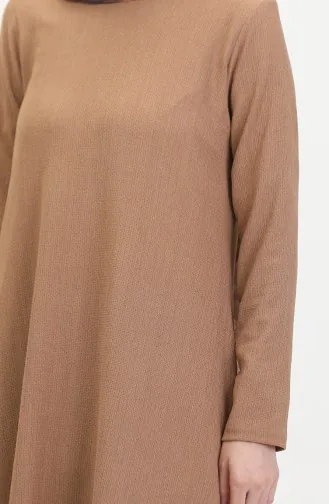 Asymmetrisch Gesneden Tuniekbroek Dubbel Pak 1051-04 Mink 1051-04