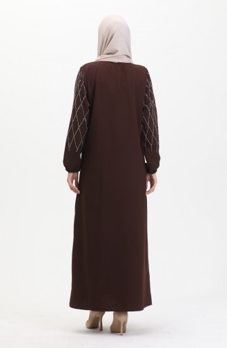 Stone Abendkleid 0525-02 Braun 0525-02