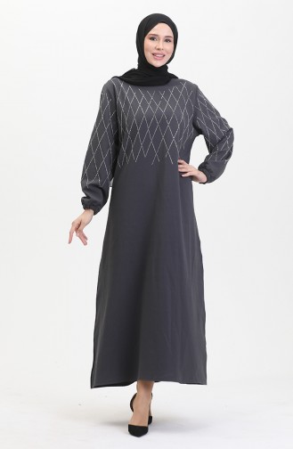 Stone Abendkleid 0525-03 Anthrazit 0525-03