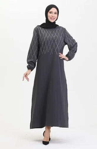 Stone Abendkleid 0525-03 Anthrazit 0525-03
