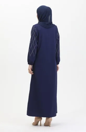Stone Abendkleid 0525-04 Marineblau 0525-04