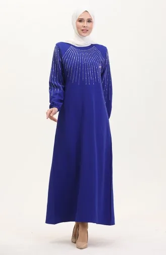 Steinfarbenes Abendkleid 0521-01 Saks 0521-01